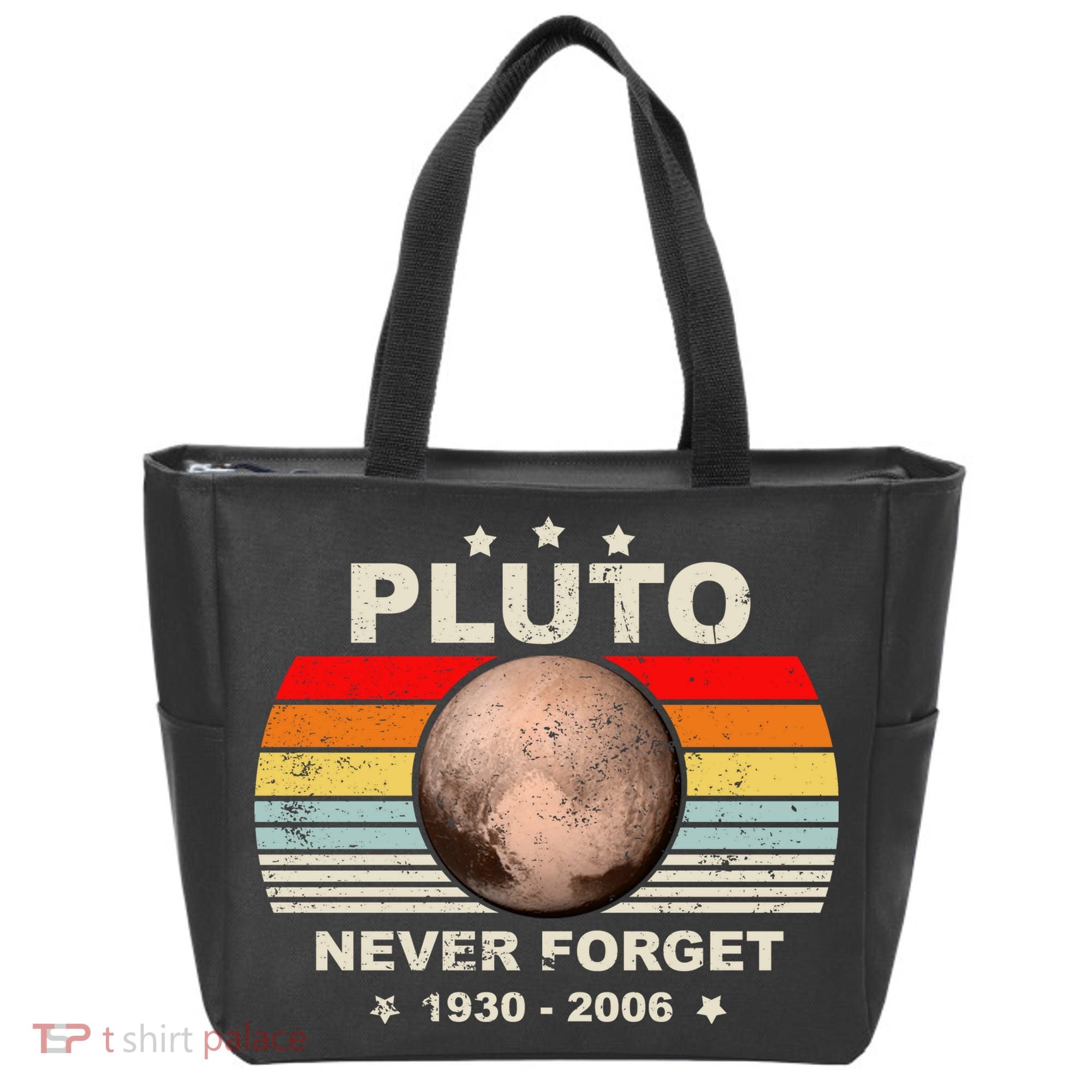 Never Forget Pluto Tote Bag
