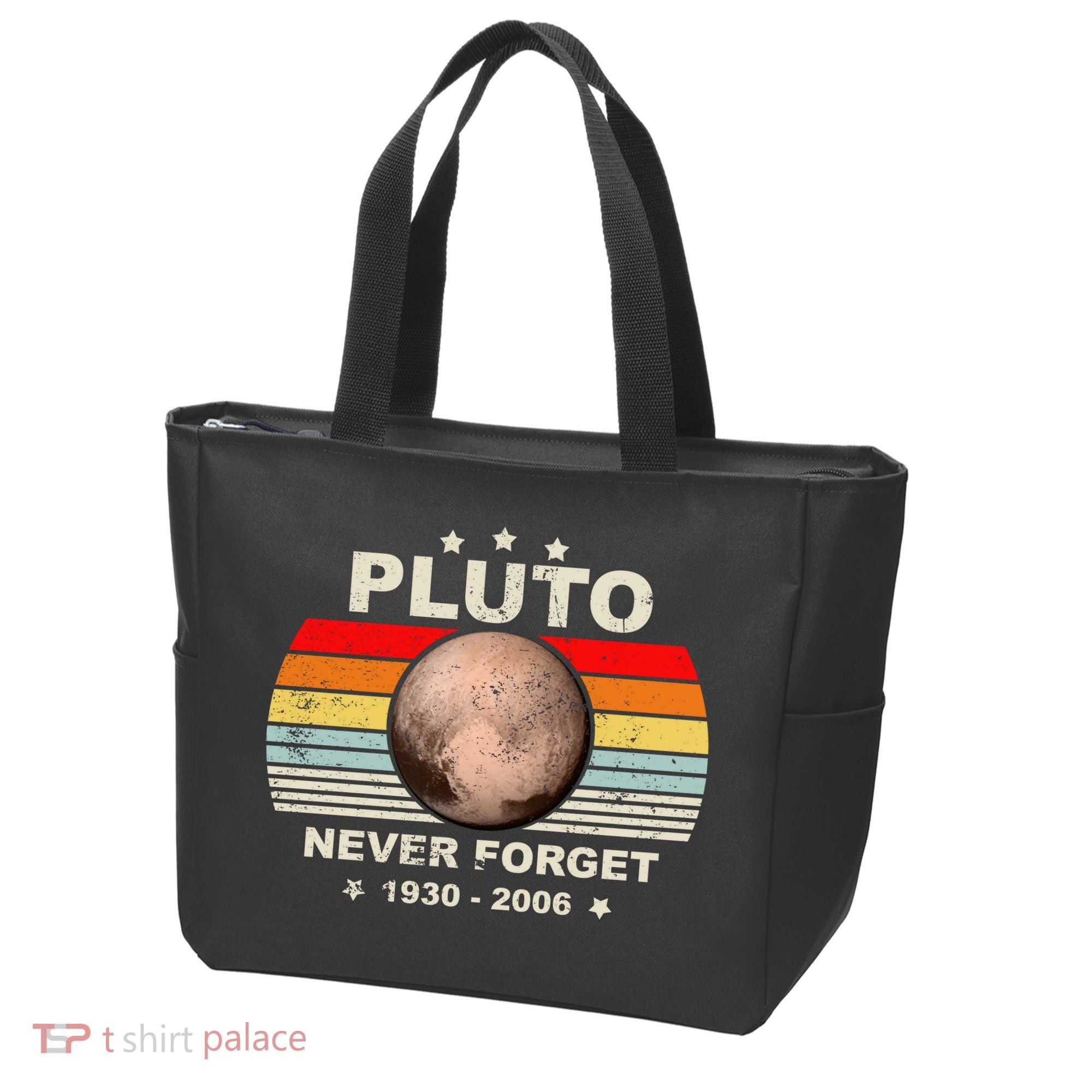 Never Forget Pluto Tote Bag