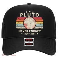 Never Forget Pluto Shirt. Retro Style Funny Space, Science Hat thumb 0