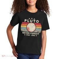 Never Forget Pluto Shirt. Retro Style Funny Space, Science Kids T-Shirt thumb 2