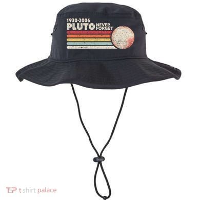 Never Forget Pluto Retro Science Gift Bucket Hat