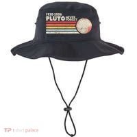 Never Forget Pluto Retro Science Gift Bucket Hat thumb 0
