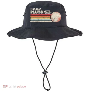 Never Forget Pluto Retro Science Gift Bucket Hat