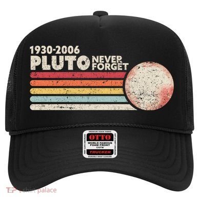 Never Forget Pluto Retro Science Gift Hat