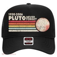 Never Forget Pluto Retro Science Gift Hat thumb 0