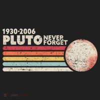 Never Forget Pluto Retro Science Gift Hat thumb 2