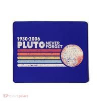 Never Forget Pluto Retro Science Gift Mousepad thumb 0