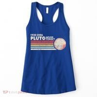 Never Forget Pluto Retro Science Gift Women's Tank Top thumb 0