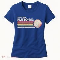 Never Forget Pluto Retro Science Gift Women's T-Shirt thumb 0