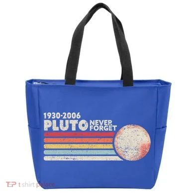 Never Forget Pluto Retro Science Gift Tote Bag