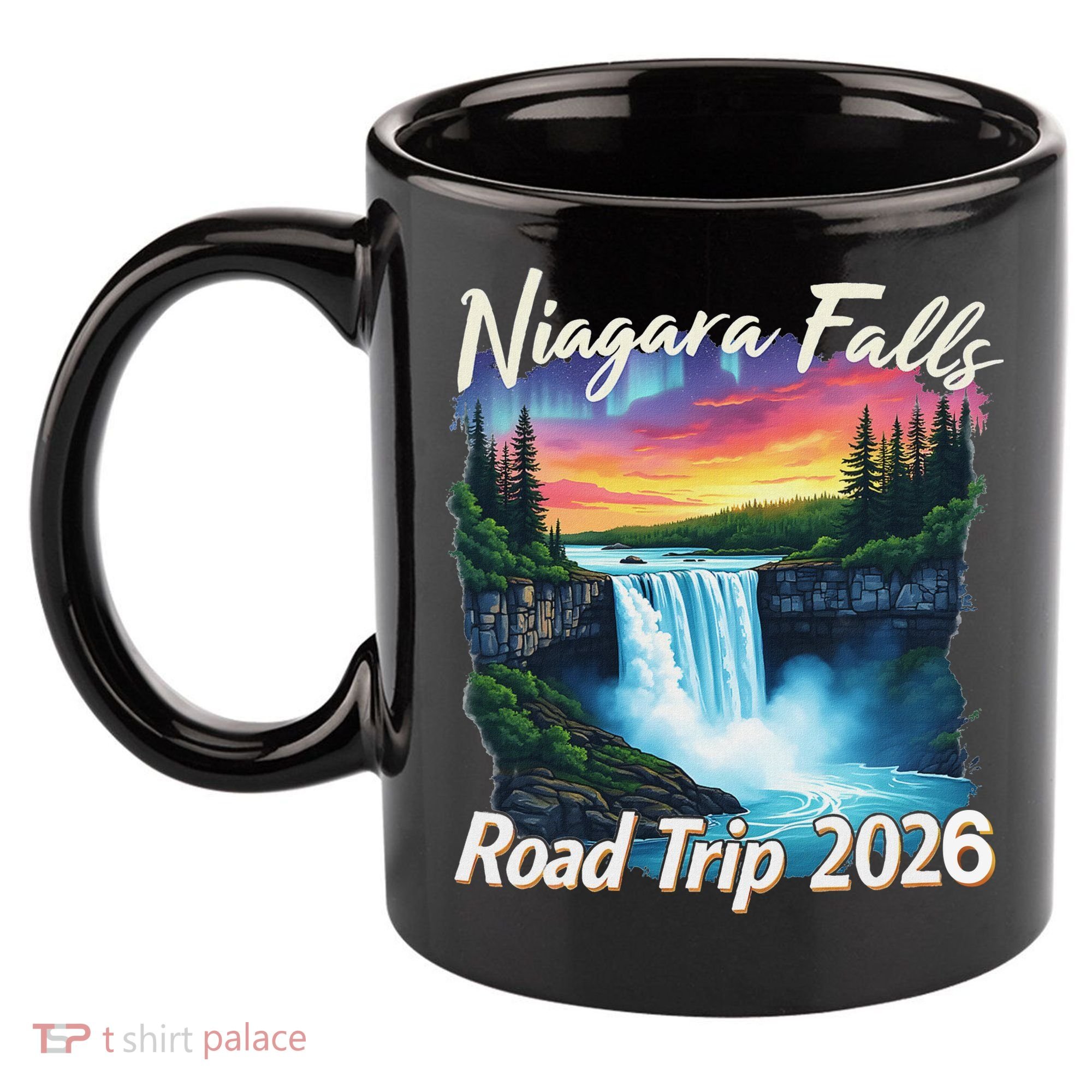 Niagara Falls Road Trip 2026 11oz C Handle Ceramic Mug