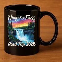 Niagara Falls Road Trip 2026 11oz C Handle Ceramic Mug thumb 3