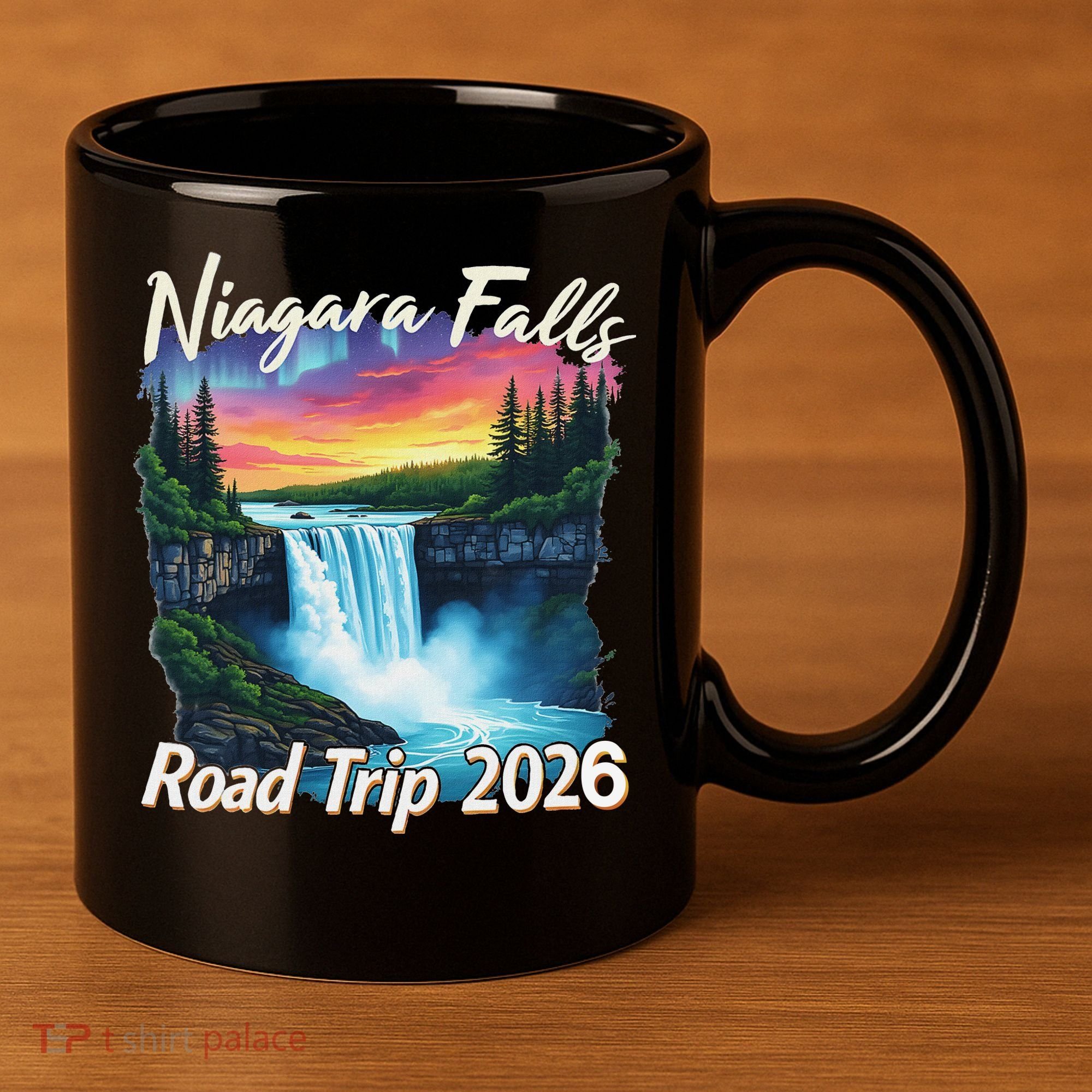 Niagara Falls Road Trip 2026 11oz C Handle Ceramic Mug