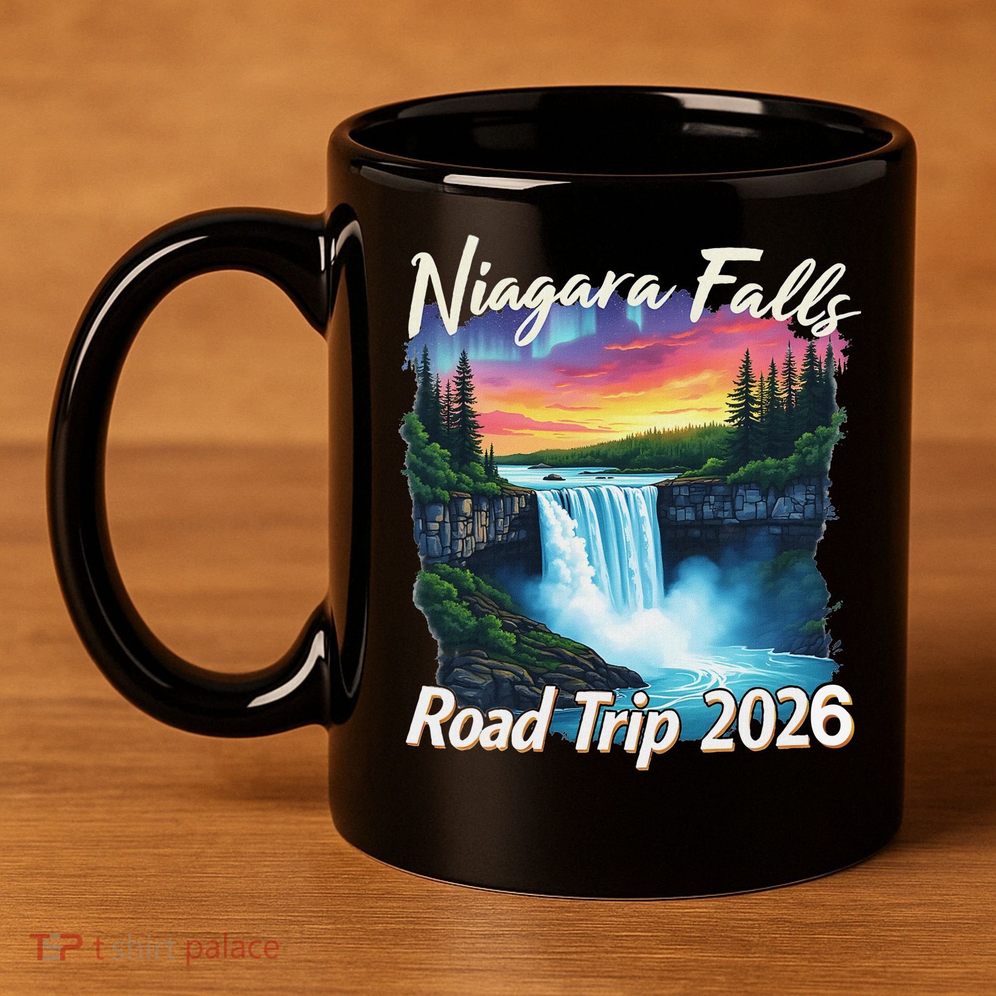 Niagara Falls Road Trip 2026 11oz C Handle Ceramic Mug