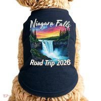 Niagara Falls Road Trip 2026 Doggie Tank thumb 0