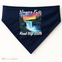 Niagara Falls Road Trip 2026 USA-Made Doggie Bandana thumb 0