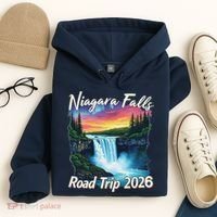 Niagara Falls Road Trip 2026 Hoodie thumb 4