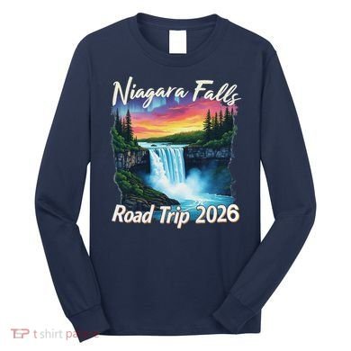 Niagara Falls Road Trip 2026 Long Sleeve Shirt