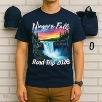Niagara Falls Road Trip 2026 T-Shirt thumb 6
