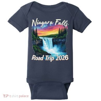 Niagara Falls Road Trip 2026 Baby Bodysuit