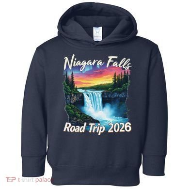 Niagara Falls Road Trip 2026 Toddler Hoodie