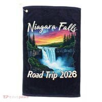 Niagara Falls Road Trip 2026 Golf Towel thumb 0