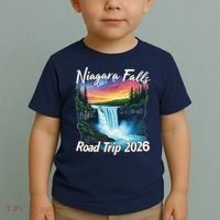 Niagara Falls Road Trip 2026 Toddler T-Shirt thumb 2