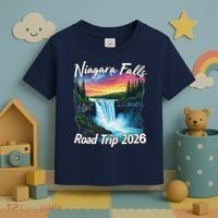 Niagara Falls Road Trip 2026 Toddler T-Shirt thumb 3