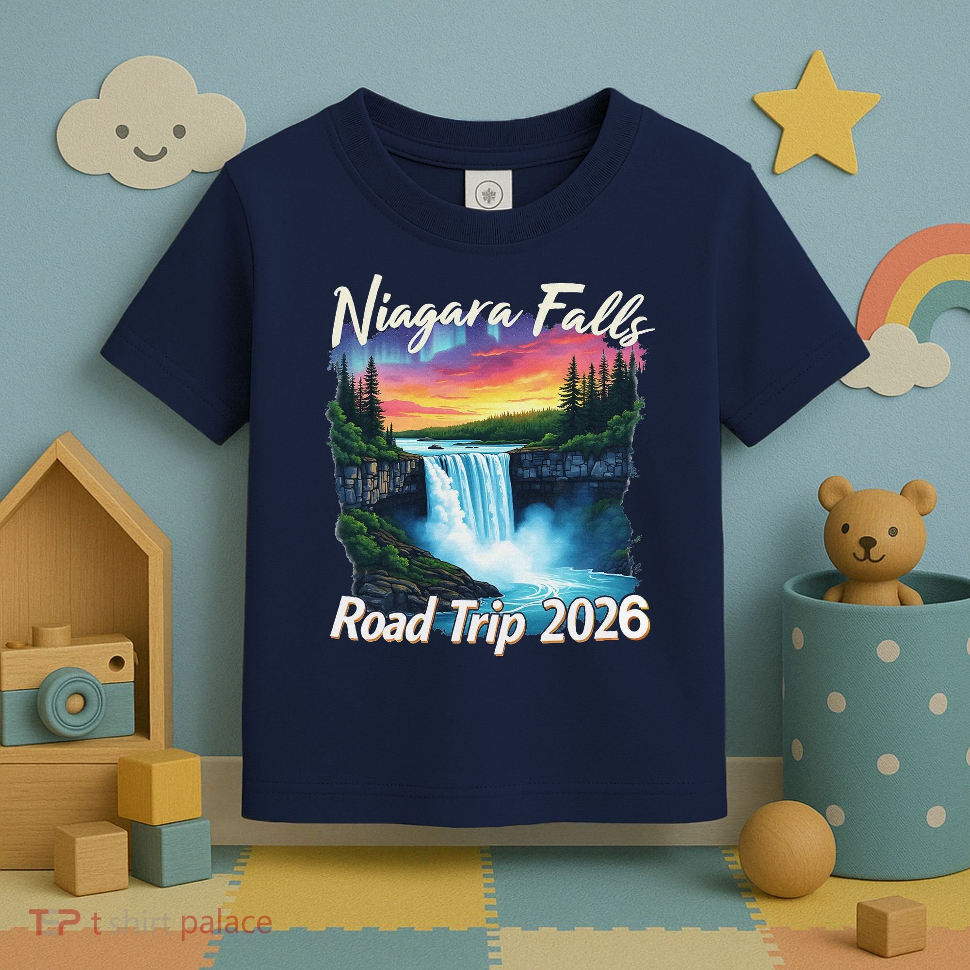 Niagara Falls Road Trip 2026 Toddler T-Shirt
