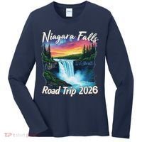 Niagara Falls Road Trip 2026 Women's Long Sleeve Shirt thumb 0