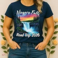 Niagara Falls Road Trip 2026 Women's T-Shirt thumb 2
