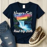 Niagara Falls Road Trip 2026 Women's T-Shirt thumb 3