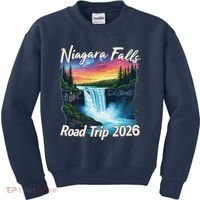 Niagara Falls Road Trip 2026 Kids Sweatshirt thumb 0