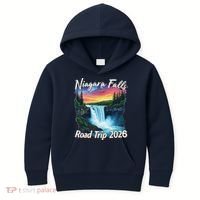 Niagara Falls Road Trip 2026 Kids Hoodie thumb 0