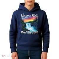 Niagara Falls Road Trip 2026 Kids Hoodie thumb 4