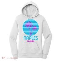 Naples Florida Retro Palm Tree Sunset Women's Hoodie thumb 0