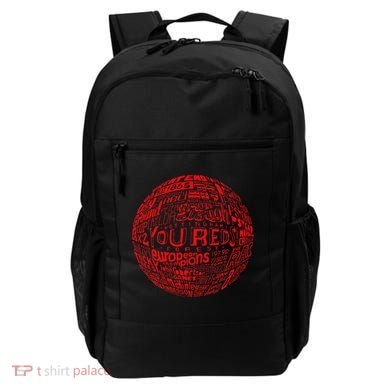 Nottingham Forest Red Typography Football Backpack