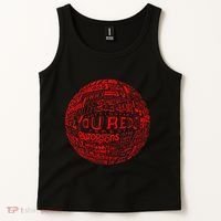 Nottingham Forest Red Typography Football Tank Top thumb 2