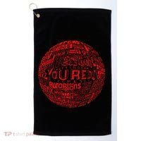 Nottingham Forest Red Typography Football Golf Towel thumb 0