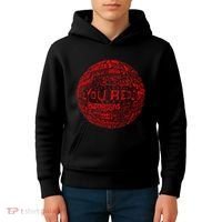 Nottingham Forest Red Typography Football Kids Hoodie thumb 4