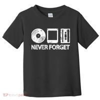 Never Forget Record 8 Track Cassette Tape Toddler T-Shirt thumb 0