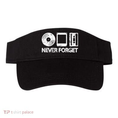 Never Forget Record 8 Track Cassette Tape Visor