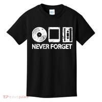 Never Forget Record 8 Track Cassette Tape Kids T-Shirt thumb 0