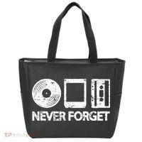 Never Forget Record 8 Track Cassette Tape Tote Bag thumb 0