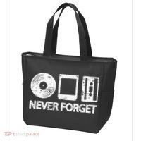 Never Forget Record 8 Track Cassette Tape Tote Bag thumb 3
