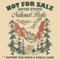 Not For Sale National Parks Support Our Parks Tote Bag thumb 4