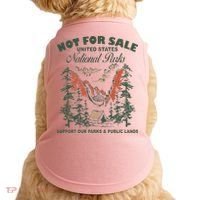 Not For Sale National Parks Support Our Parks Doggie Tank thumb 0