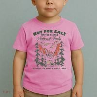 Not For Sale National Parks Support Our Parks Toddler T-Shirt thumb 2