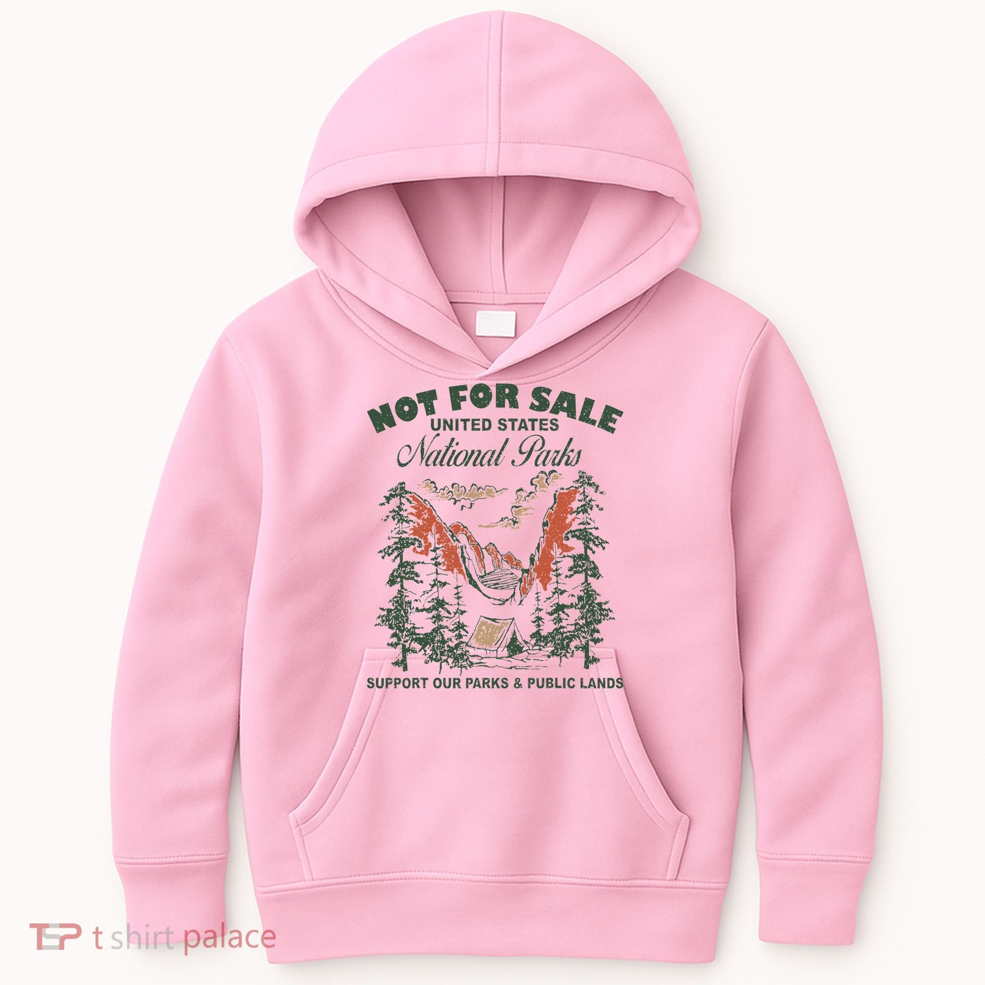 Not For Sale National Parks Support Our Parks Kids Hoodie