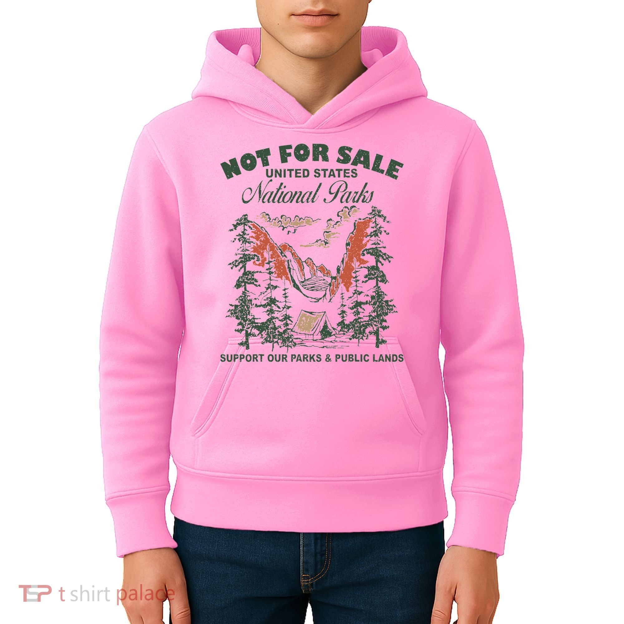 Not For Sale National Parks Support Our Parks Kids Hoodie